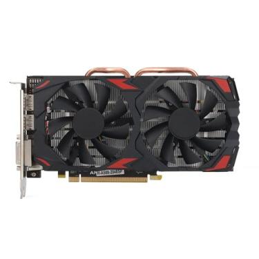 Imagem de Placa gráfica Fydun RX 580 8GB 256BIT com ventiladores duplos para PC