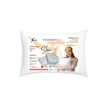 Imagem de 2 Travesseiros Anti Ronco Magnetico Alivia Dor Ortopedico - SLEEPING