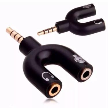 Imagem de Adaptador P3 X P2 (fone E Microfone) PT - MLS