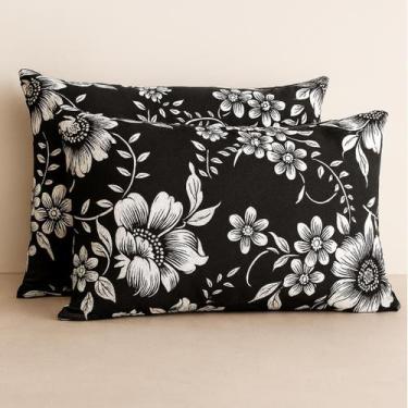 Imagem de 2 Fronhas Avulsas Para Travesseiro Malha Estampada 100% Algodão Toque 