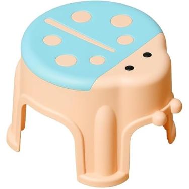 Imagem de Banquinho Infantil Joaninha, Decorativo, Sortido, para Crianças