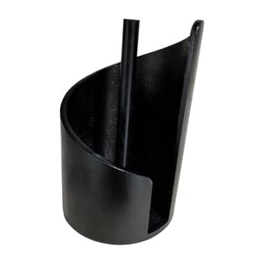 Imagem de IEUDNS Suporte para Papel Toalha, Dispensador de Papel Toalha, Suporte Decorativo para Lenços de, de Madeira para em Rolo para Sala de Estar, Cozinha de, Preto