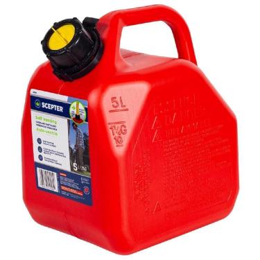 Imagem de Galão Tanque De Combustível Gasolina 5L Com Bico - Scepter