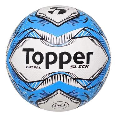 Imagem de Bola Topper Futsal Azul E Pr Azul