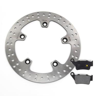 Imagem de Rotor e pastilhas de disco de freio traseiro Arashi para BMW F650GS 2008-2012, F800ST 2006-2012, F800S 2006-2010, F800R 2009-2014, acessórios de substituição de motocicleta