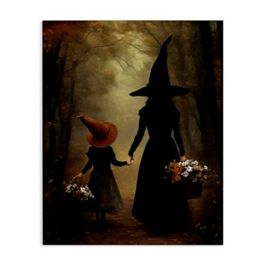 Imagem de Stupell Industries Arte de parede em tela Witch & Daughter Mystical Forest, design por Arlington Prints, 20 x 16