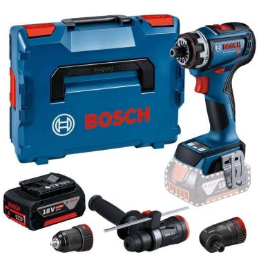 Imagem de Parafusadeira 18V 1/2 POL 64Nm Brushless GSB18V-90 com Bateria e Maleta BOSCH