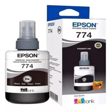 Imagem de Tinta Epson 774 Ecotank T774120-al Preto M205 / M100 / M105 / L606 / L656 / L1455