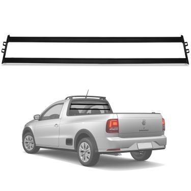 Imagem de Barra Grade Vigia Saveiro CS 2010 a 2025 Proteção Vidro Traseiro