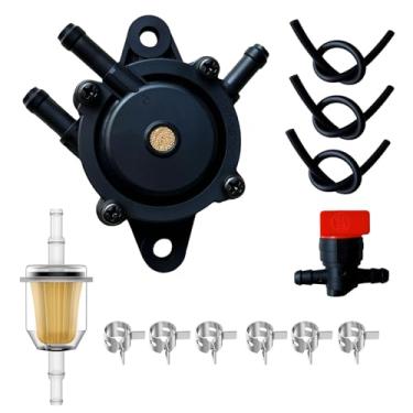 Imagem de Bomba de combustível para Briggs and Stratton 808492 808656 Mikuni, cortador de grama carrinho de golfe clube carro bomba de combustível peças de motor pequeno para John Deere kawasaki YamahaHonda com