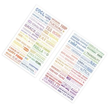 Imagem de Mingzhe ADESIVOS ESTÉTICOS RETRO BONITOS MATERIAIS DECORATIVOS DA MODA PARA ÁLBUNS DE SCRAPBOOKS CADERNOS ÁLBUNS DE FOTOS (Título do doce)