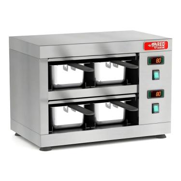 Imagem de Conservador De Proteina Coproh4 4 Bandejas 220V - Red Chameleon