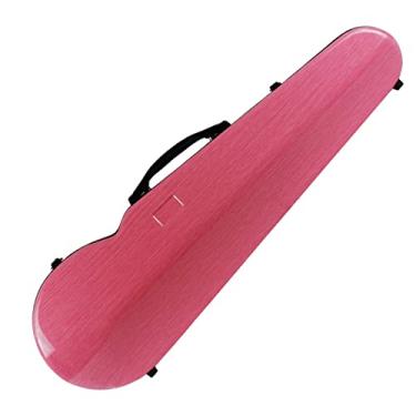 Imagem de Estojo De Violino 4/4 De Fibra De Carbono Leve À Prova D'água Mochila Portátil Estojo Rígido De Violino Tamanho Completo Estojo de Violino (Color : 08)