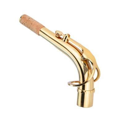 Imagem de Acessórios profissionais para saxofone alto E Flat Instrumento de Saxofone Alto Pescoço Curvo Pescoço Cabeça Pescoço Saxofone Alto Acessórios Universais
