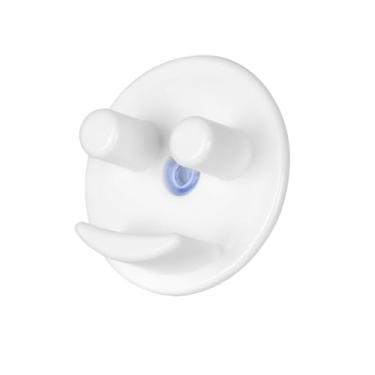 Imagem de Gancho de sucção para pia, gancho de plástico multifuncional com sucção forte, tamanho compacto, ideal para pia de cozinha para pendurar esponjas, toalhas, utensílios