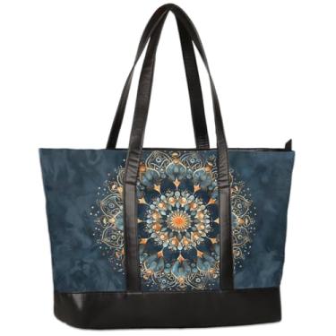 Imagem de Bolsa feminina de lona para laptop, estampa de coração, floco de neve, vermelha, 40 cm, bolsa para computador de grande capacidade, Cor 7, 14.6*5.1*11.8 inch, Casual