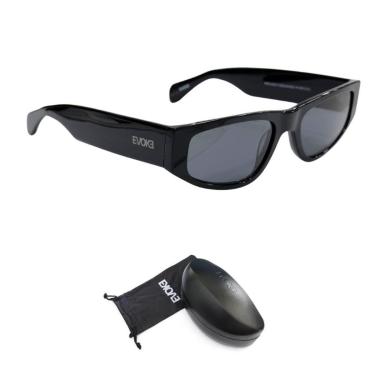 Imagem de Óculos de Sol Evoke Lowrider A01 Black Shine Total Tam 55mm-Unissex