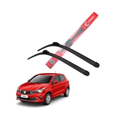 Imagem de Jogo Palheta Limpador De Parabrisa Argo 2017 2018 2019 2020 2021 2022 2023 2024 2025 Encaixe específico