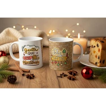 Imagem de Caneca Personalizada - Gente que Ama Panetone