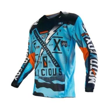 Imagem de Camisa De Ciclismo Masculina 2025 Para Downhill MTB Motocross Crossmax
