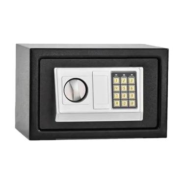 Imagem de Baoblaze Cofre de com fechadura digital compacta e reprogramável, ideal para casa, joias e quarto.