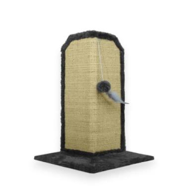 Imagem de Arranhador Gato Proteção Canto de Sofás Base Externo Brinquedo Bolinha