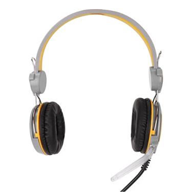 Imagem de VBESTLIFE Fone de Ouvido para Jogos Com Cancelamento de Ruído, Fone de Ouvido Estéreo Surround Com Fio para Jogos de Computador para Estudo de Bate- No Skype, Alto-falante de 40 Mm (#12)