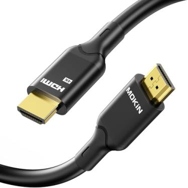 Imagem de MOKiN Cabo HDMI 2 m, 4K a 60Hz, cabo HDMI 2.0 de alta velocidade 4K (18 Gbps), 2160p, 48 bits, compatível com TV/PS5/Xbox/Roku, preto