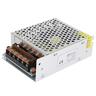 Imagem de Luqeeg Fonte de Alimentação de Comutação de Proteção contra Sobrecarga 10A para Barra de Luz LED DC5V 50W Rádio, Resfriamento Natural (S-50-5 (5V/10A/50W) AC100-240V)