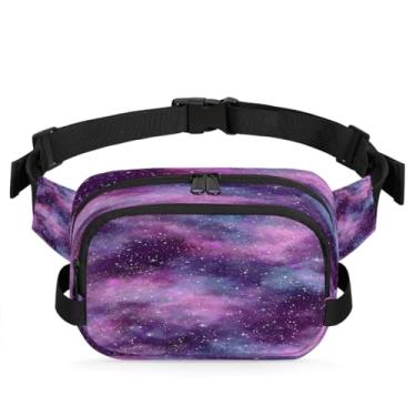 Imagem de Pochete de mármore azul escuro para mulheres e homens com alça ajustável, bolsa transversal, bolsa de peito, bolsa tiracolo, Cor 15