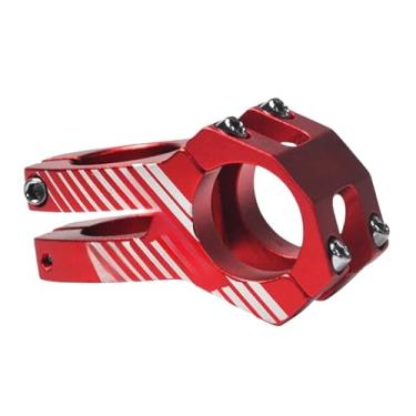 Imagem de Mesa de guidão curta MTB 31,8x45mm em liga de alumínio para bicicletas de corrida, downhill e estrada.(45MM red)