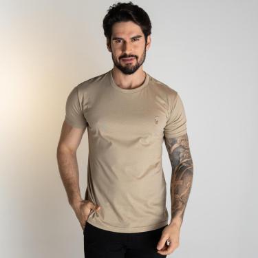 Imagem de Camiseta Ralph Lauren Pima Colored Khaki-Masculino