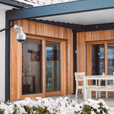 Imagem de YWBL-WH Câmera de Segurança Manequim Operada por Bateria, Câmera Falsa Giratória à Prova d'água para Segurança de Loja de Escritório Doméstico