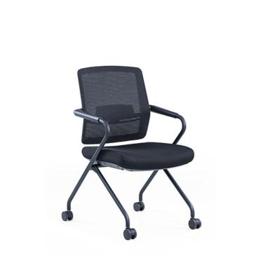 Imagem de Cadeira Auditório Muvii Interlocutor Com Rodízios Preto