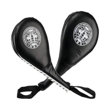 Imagem de Alvos De Pé Para Taekwondo Equipamento De Treinamento Para Boxe Sparri