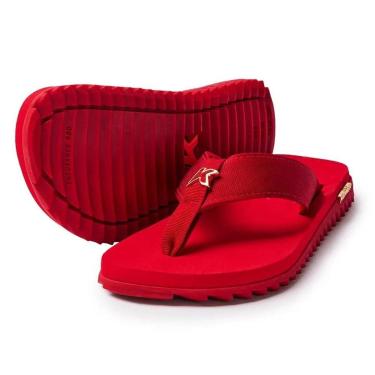 Imagem de Chinelo Sandália Kenner Kivah Gold Vermelho-Masculino