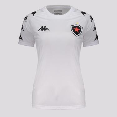 Imagem de Camisa Kappa Botafogo-PB Supporter Zurich Feminina Branca-Feminino