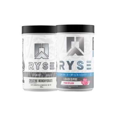 Imagem de Kit Pré Treino 393g + Creatina Monohidratada 300g Ryse Supps-Unissex
