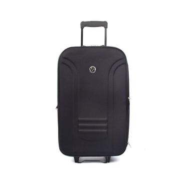 Imagem de Mala Viagem Yins Média Expansível Cadeado Preto-Unissex