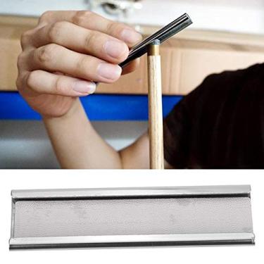 Imagem de SPYMINNPOO Ferramenta de Arquivo de Polimento de Aço Inoxidável, Modelador de Ponta de Taco de Piscina para Reparo de Vara de Bilhar, Tamanho Compacto, Portátil