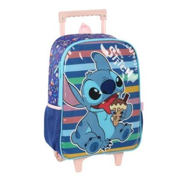 Imagem de Mochila Carrinho Verde Kids Stitch | Luxcel-Unissex