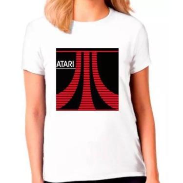 Imagem de Camiseta Atari - Jogo de Video Game, Blusa ou Moletom Feminino 02, 2