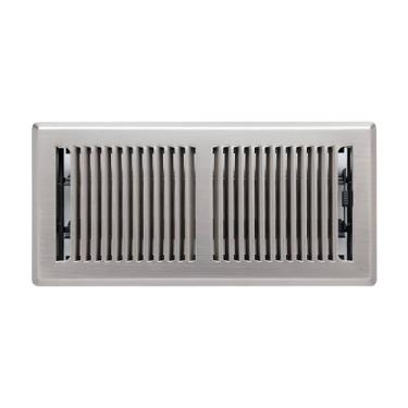 Imagem de Serve para abertura de duto 4x10 e 10x4 | Registro de piso com design contemporâneo com venezianas da Handua | Design resistente com amortecedor | Grade de ventilação de chão | Alavanca de