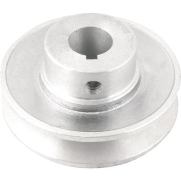 Imagem de Polia Alumínio 1 Canal Perfil A 80Mm Com Furo 3/4 Vonder