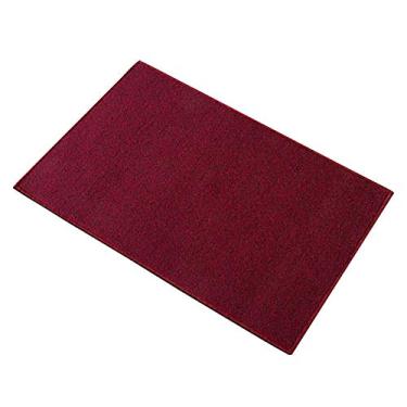 Imagem de Tapete de Área Sólido Macio Skid Chão Polipropileno Apoio PVC Fácil Cuidar Interior Sala Jantar Estar Lar Quarto Dormitó