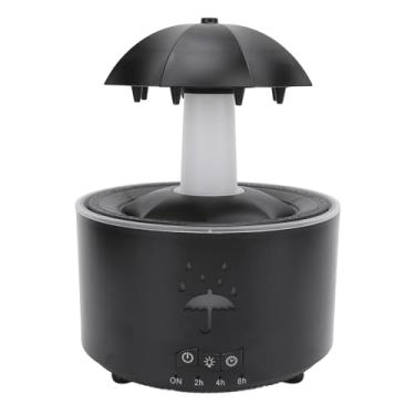Imagem de Generic Umidificador Difusor de óleo Essencial, Umidificador Giratório Em Formato de Guarda-chuva, Com Controle Remoto, Luzes Coloridas para Relaxamento (Plugue dos EUA)