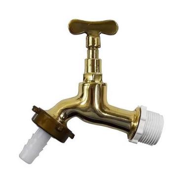 Imagem de Torneira para Jardim de Metal Longa 1/2" e 3/4" - 000050