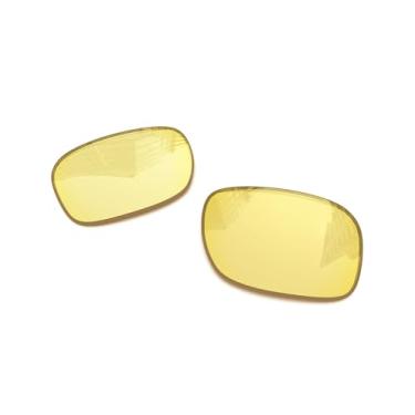 Imagem de LenzReborn Lentes de reposição polarizadas de 1,6 mm para óculos de sol RayBan Meta Wayfarer RW4006 50 mm, proteção UV - Mais opções, Amarelo HD não polarizado, One Size