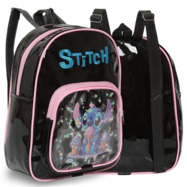 Imagem de Mochila Infantil De Costas Stitch Pre Escola Mini Bolsa - Plike