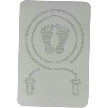 Imagem de Tapete de Pular Corda, Tapete de Ginástica Doméstico com Absorção de Choque E Proteção de Piso, à Prova de Som, Espesso E Antiderrapante.
